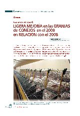 Encuesta Renaceb: Ligera mejoría en las granjas de conejos en el 2009 en relación con el 2008